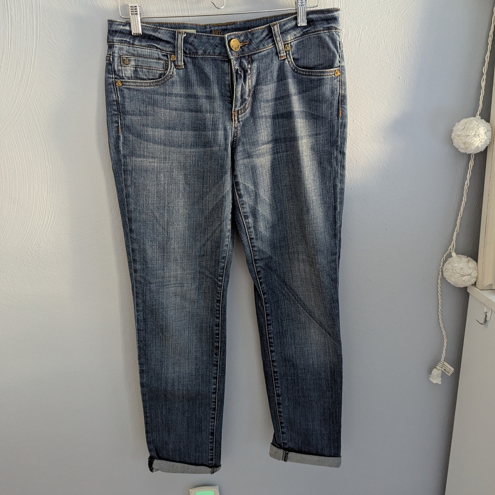 Kut from the Kloth Dark Blue Boyfriend  Catherine Jeans